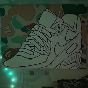 Jonezy Artwork “Nike Bape”